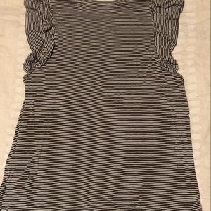 A New Day Ruffle Sleeve Top